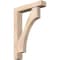 Ekena Millwork Westlake Block Smooth Bracket w/ Offset Brace, Douglas Fir, 5 1/2"W x 26"D x 38"H BKT0604X26X38WTL05SDF - alternate 1
